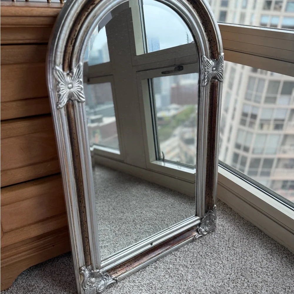 Elegant Silver Wall Mirror